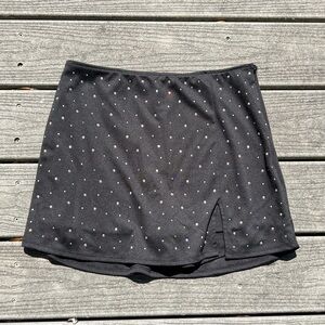 Wild Fable: Black Skort with Sparkle Dots. Women’s Size Medium.